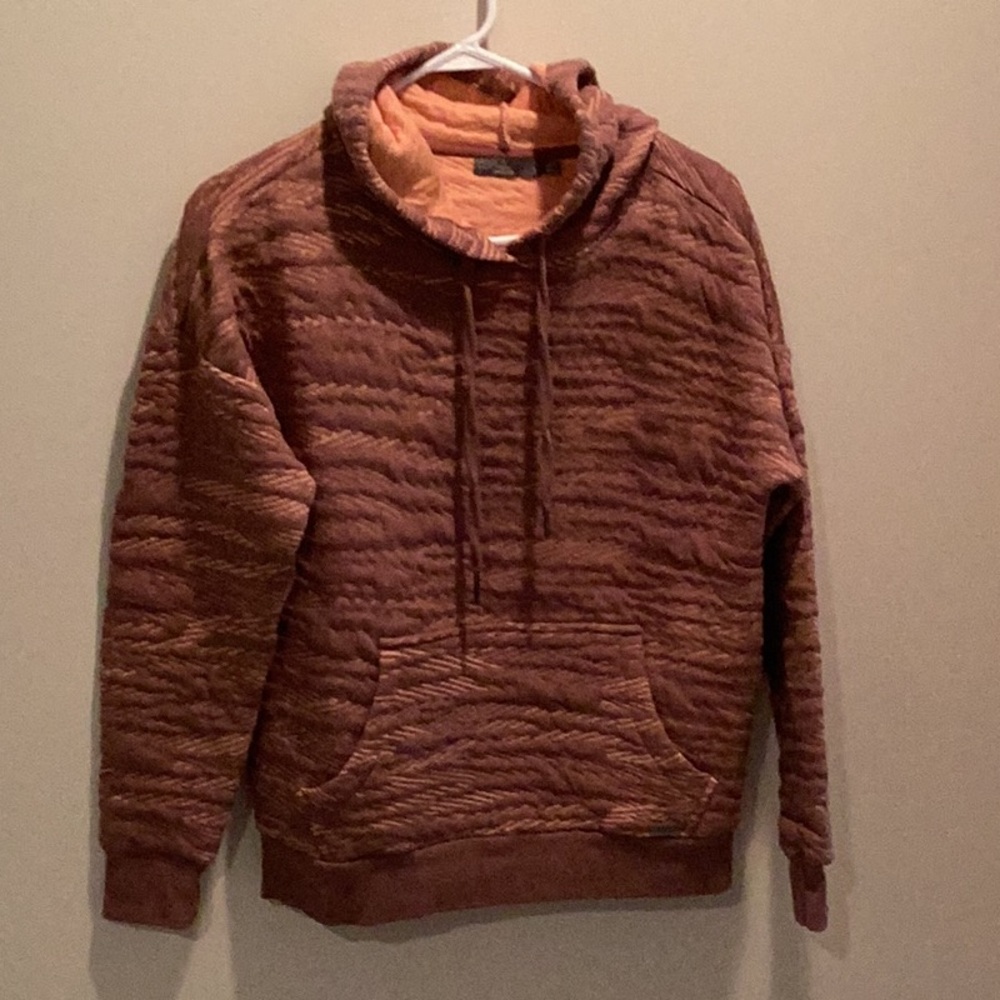Prana size small hooded sweatshirt